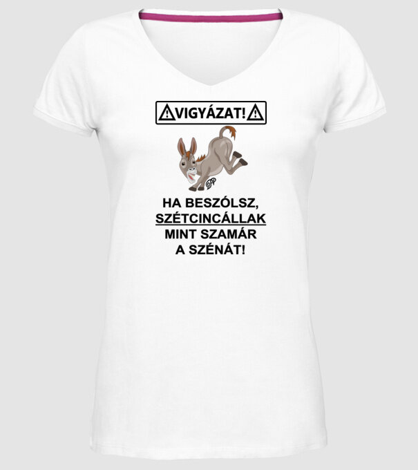  minta fehér pólón
