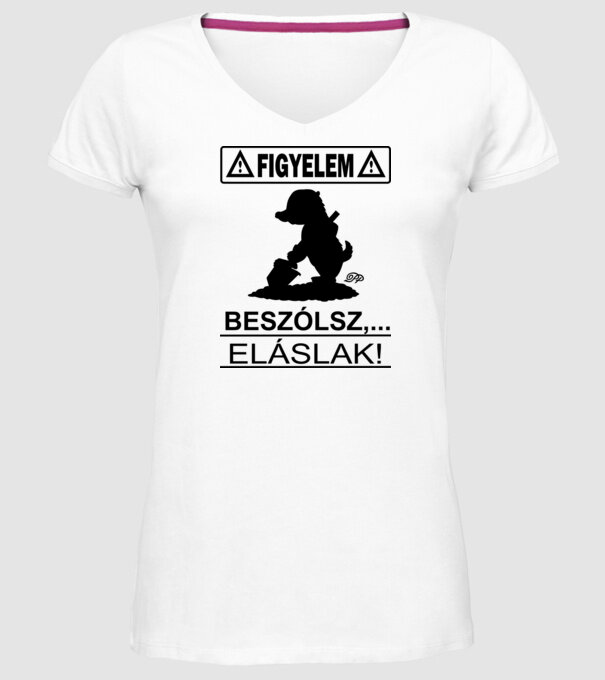  minta fehér pólón