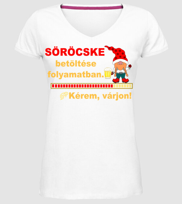  minta fehér pólón