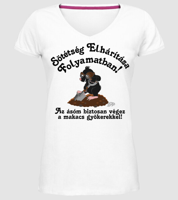  minta fehér pólón