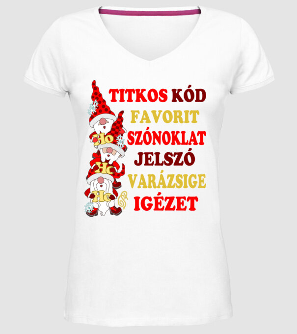  minta fehér pólón