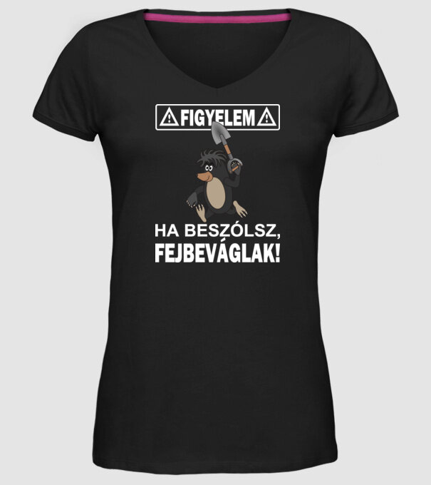  minta fekete pólón
