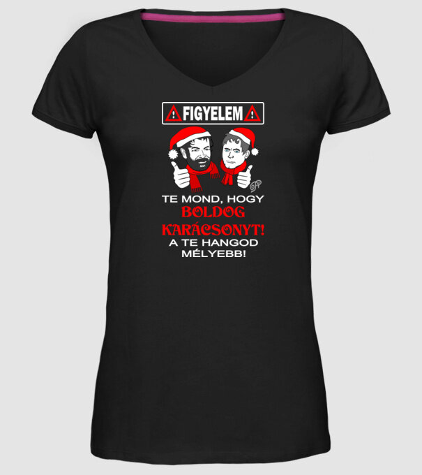  minta fekete pólón
