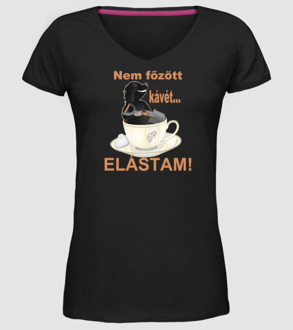  minta fekete pólón