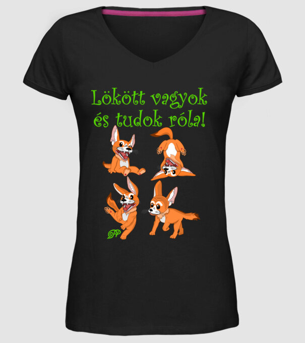  minta fekete pólón