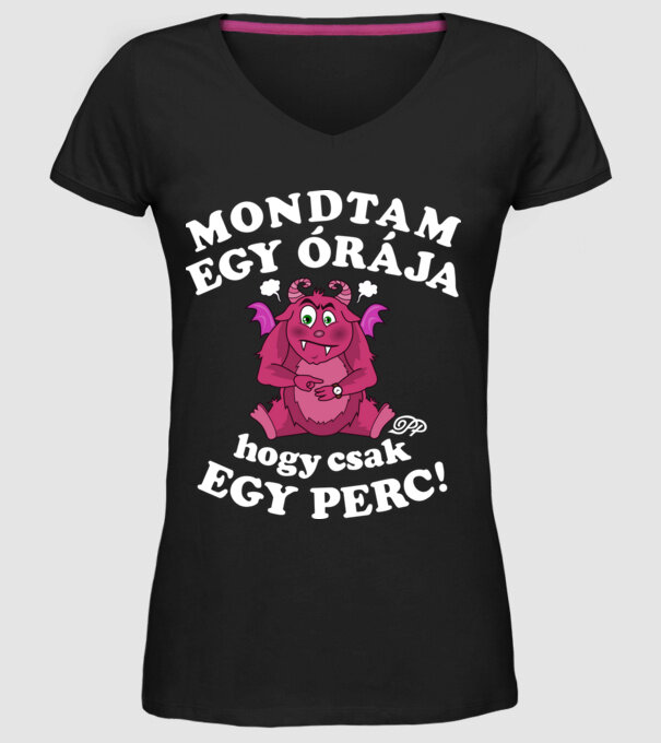  minta fekete pólón