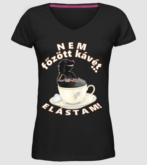  minta fekete pólón