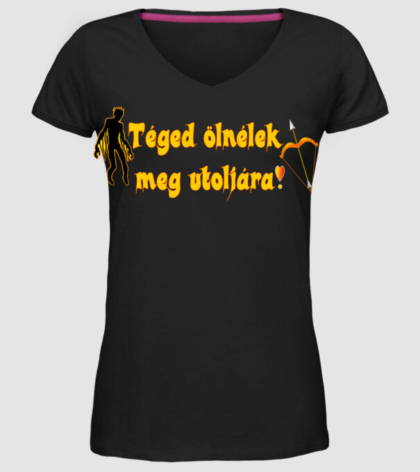  minta fekete pólón