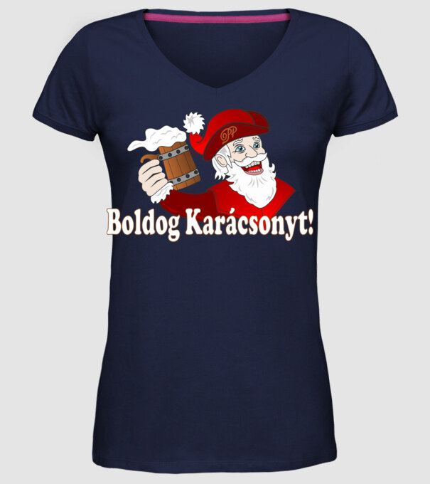  minta sötétkék pólón