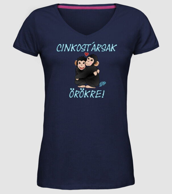  minta sötétkék pólón