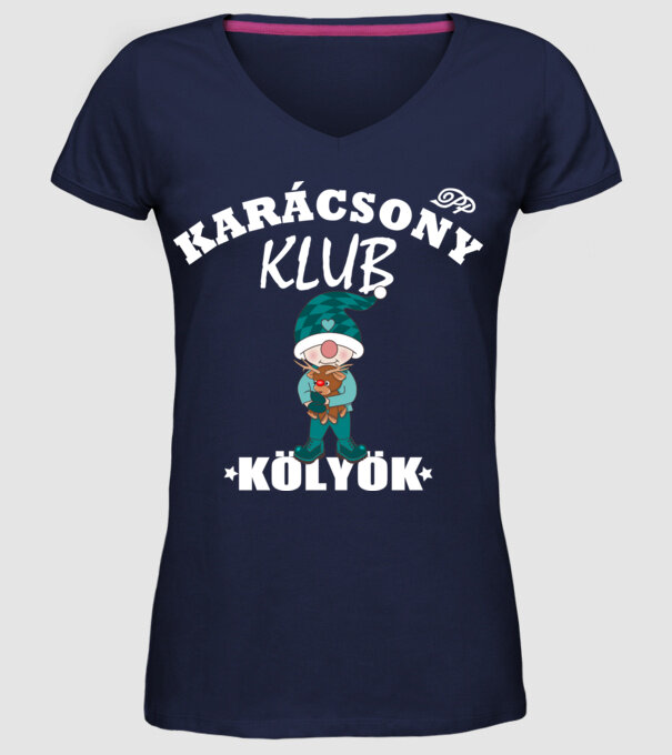  minta sötétkék pólón