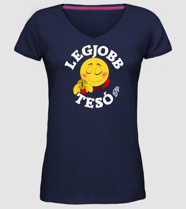  minta sötétkék pólón