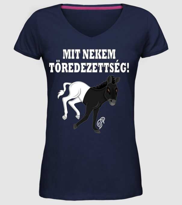  minta sötétkék pólón