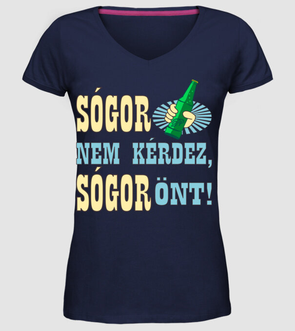  minta sötétkék pólón