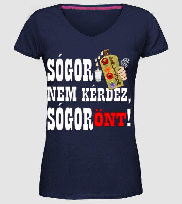  minta sötétkék pólón