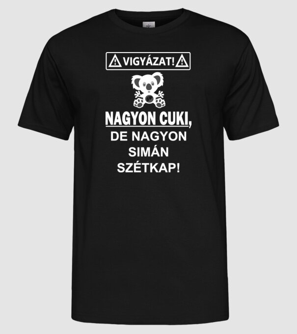  minta fekete pólón