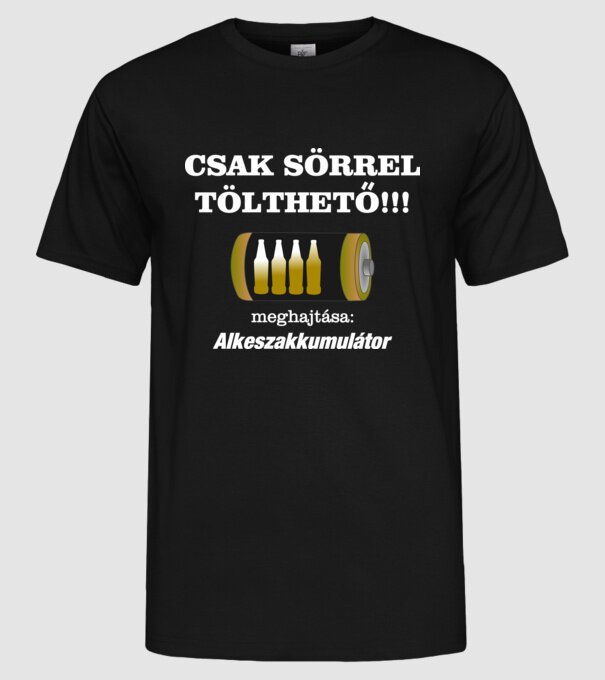 minta fekete pólón