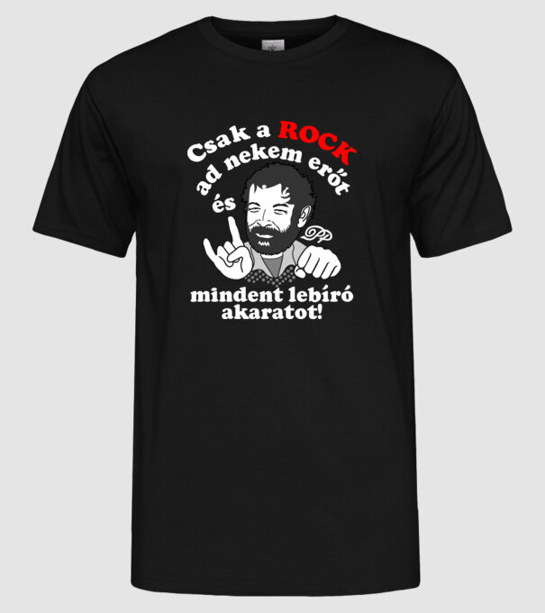  minta fekete pólón