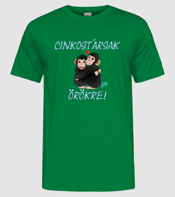  minta zöld pólón