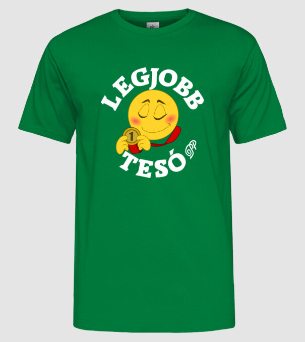  minta zöld pólón