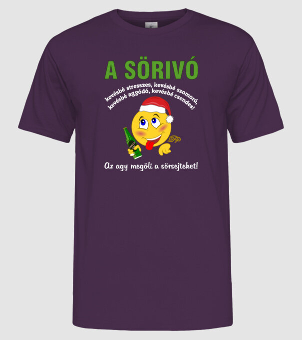  minta lila pólón