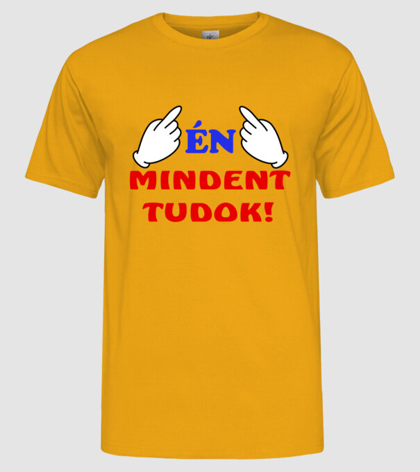  minta sárga pólón