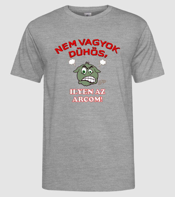  minta szürke pólón