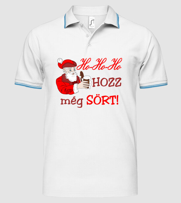 minta fehér pólón