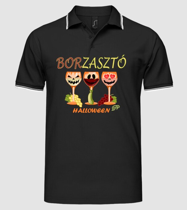  minta fekete pólón