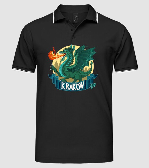  minta fekete pólón