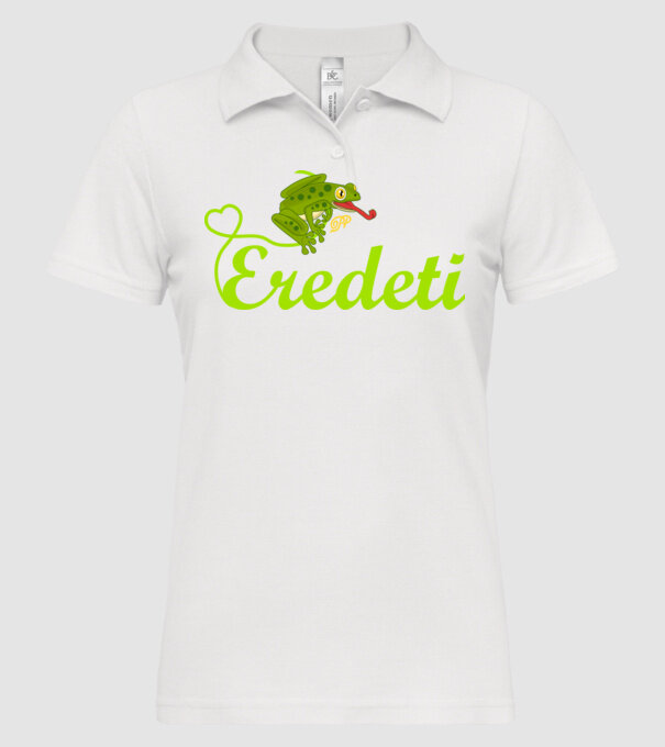  minta fehér pólón