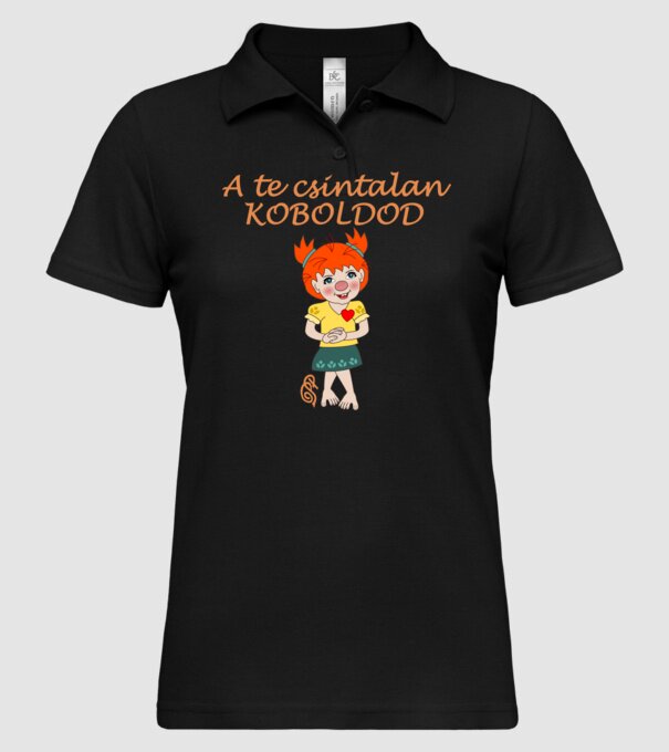  minta fekete pólón