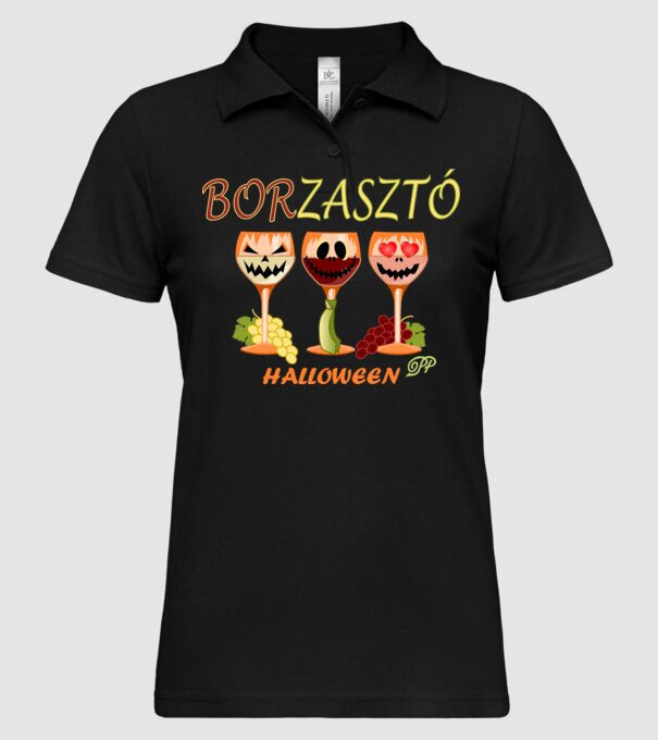  minta fekete pólón