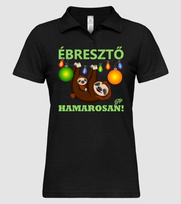  minta fekete pólón