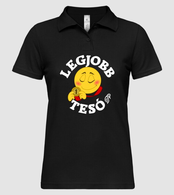  minta fekete pólón