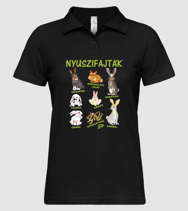  minta fekete pólón