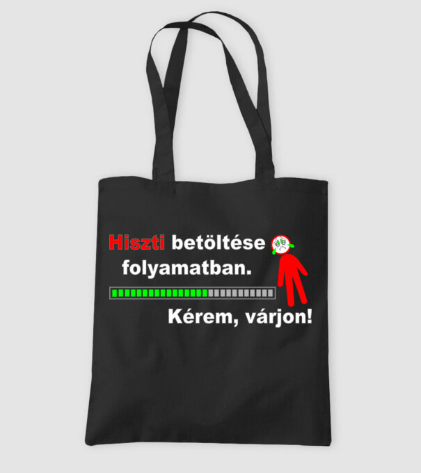  minta fekete pólón