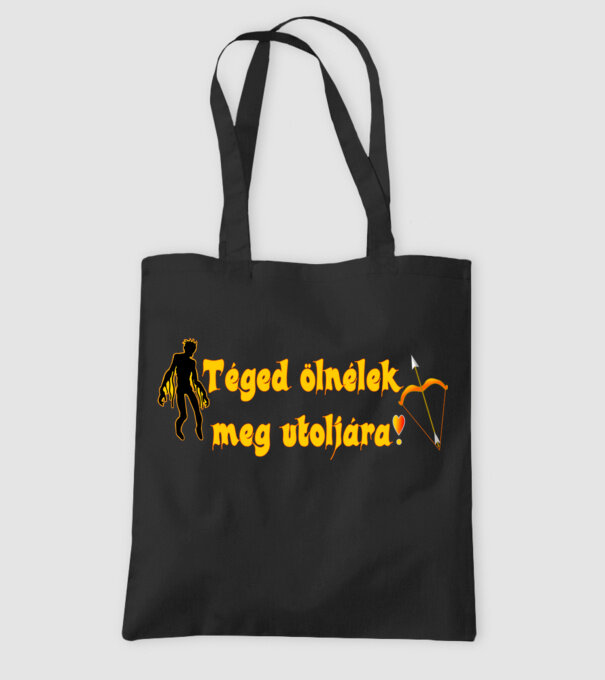  minta fekete pólón