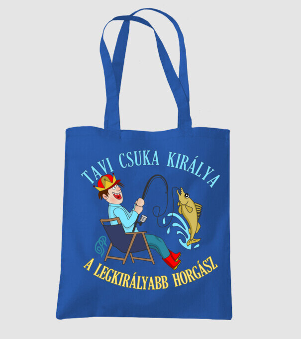  minta királykék pólón