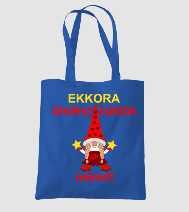  minta királykék pólón