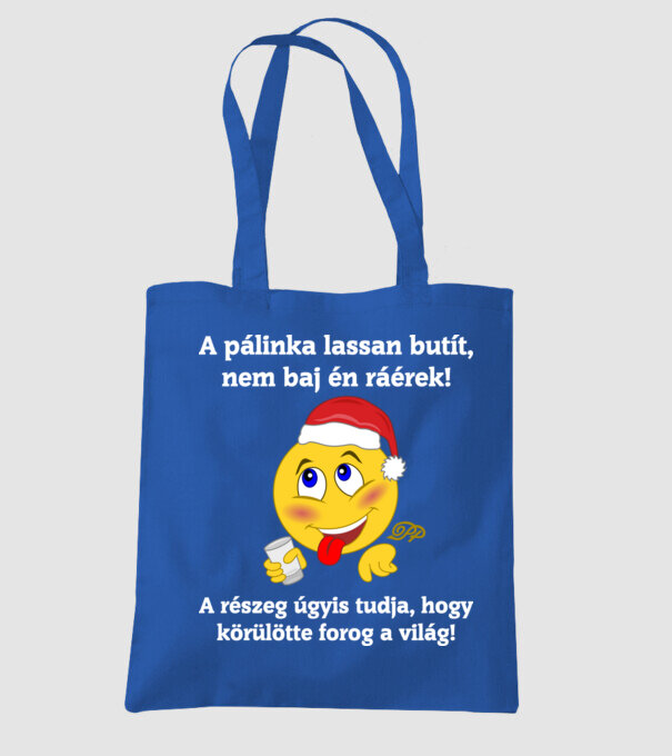  minta királykék pólón