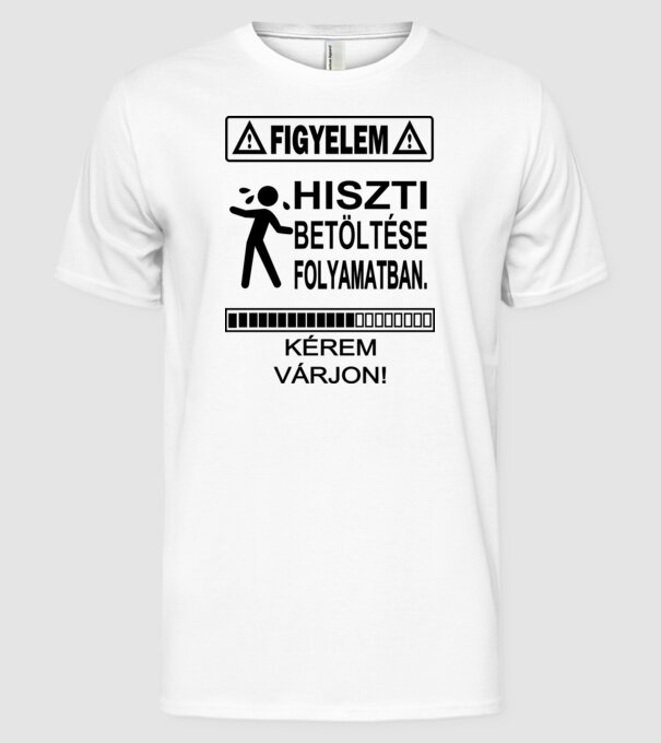  minta fehér pólón