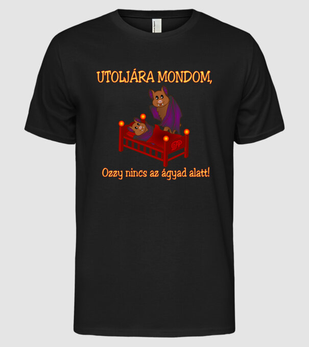  minta fekete pólón
