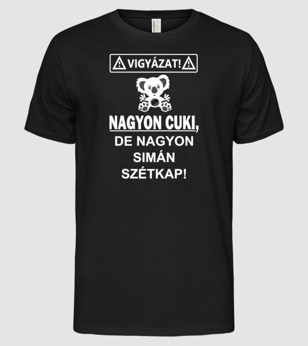  minta fekete pólón