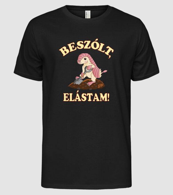  minta fekete pólón