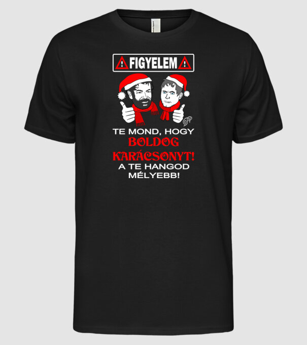  minta fekete pólón