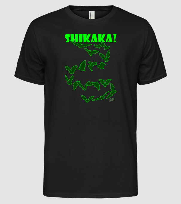  minta fekete pólón
