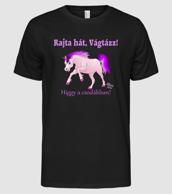  minta fekete pólón