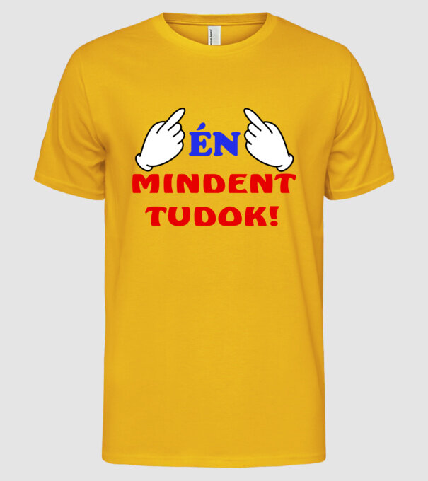  minta sárga pólón