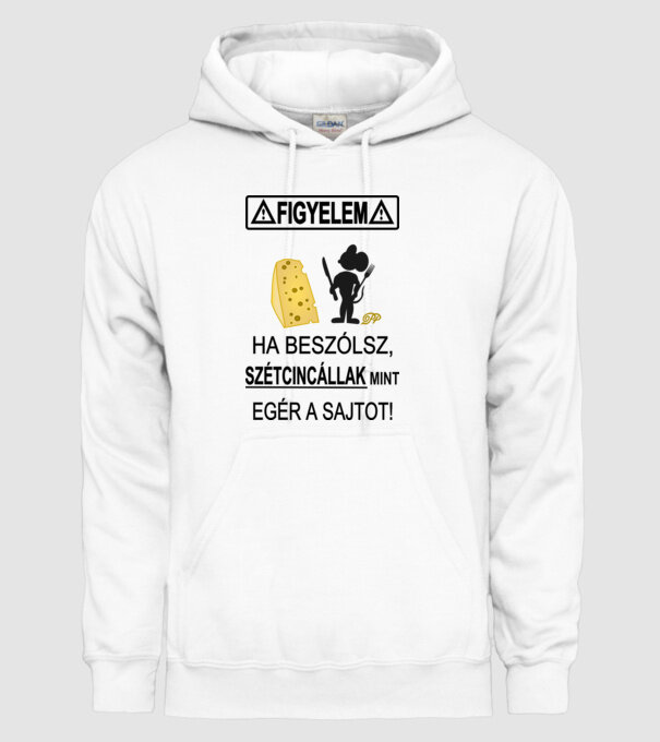  minta fehér pólón